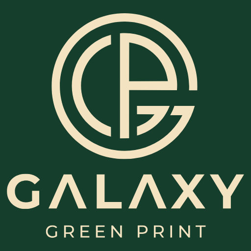 Galaxy Green Print Logo